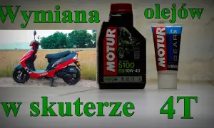 Wymiana oleju w skuterze 4t co ile? Sprawdź, by uniknąć problemów