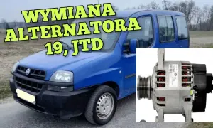 Jak wyjąć alternator Fiat Doblo 1.9 JTD - proste kroki i porady