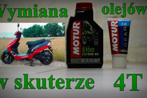Wymiana oleju w skuterze 4t co ile? Sprawdź, by uniknąć problemów