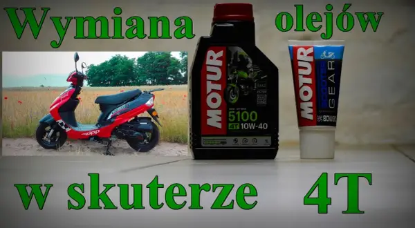 Wymiana oleju w skuterze 4t co ile? Sprawdź, by uniknąć problemów