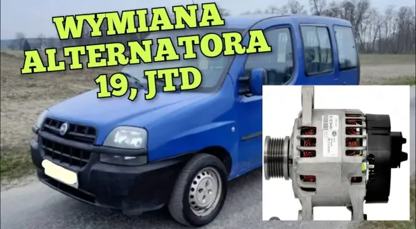 Jak wyjąć alternator Fiat Doblo 1.9 JTD - proste kroki i porady