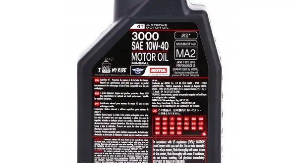 Motul 10W40 benzyną – idealny olej do Twojego silnika benzynowego